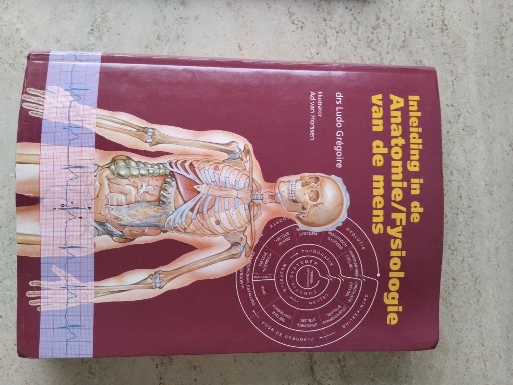 Boek Inleiding in de anatomie/fysiologie van de mens, Boeken, Studieboeken en Cursussen, Ophalen of Verzenden, Gelezen