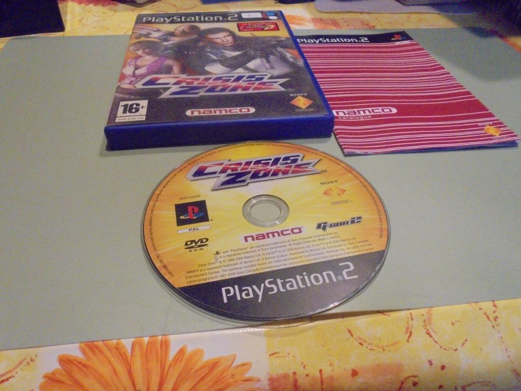 Playstation 2 Crisis Zone (orig) FRANÇAIS, 1 joueur, Enlèvement ou Envoi, Utilisé, À partir de 16 ans
