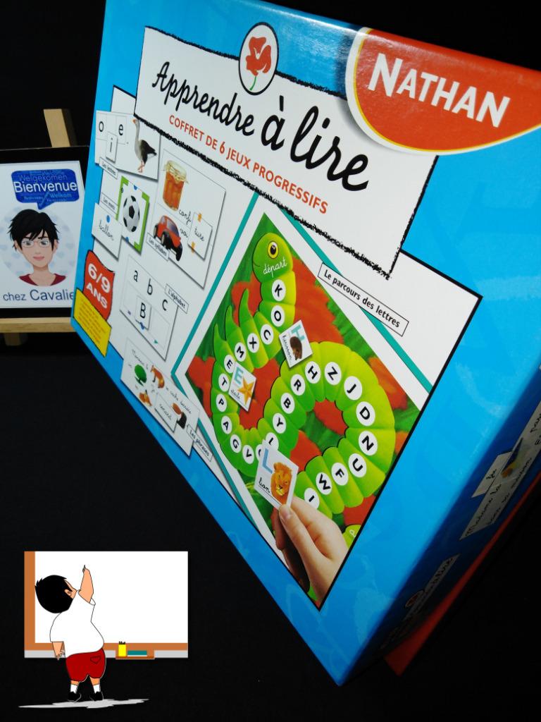 Apprendre à lire - Coffret de 6 jeux progressifs - Nathan 19, Enlèvement ou Envoi, Comme neuf, Découverte