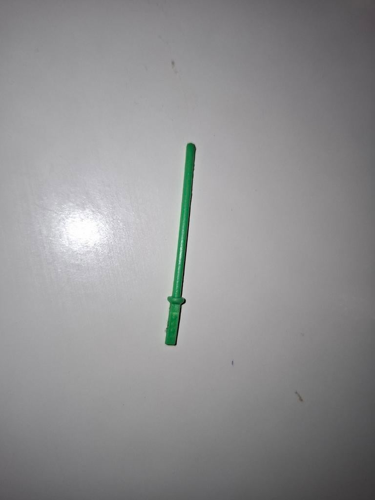 Star Wars : vintage green lightsaber, Verzamelen, Star Wars, Verzenden, Zo goed als nieuw