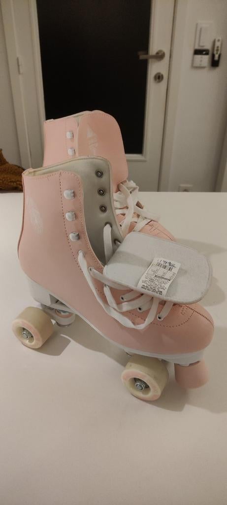 Nieuw! Roze Oxelo Quad 100 Rolschaatsen - Maat 40 - Zgan, Ophalen
