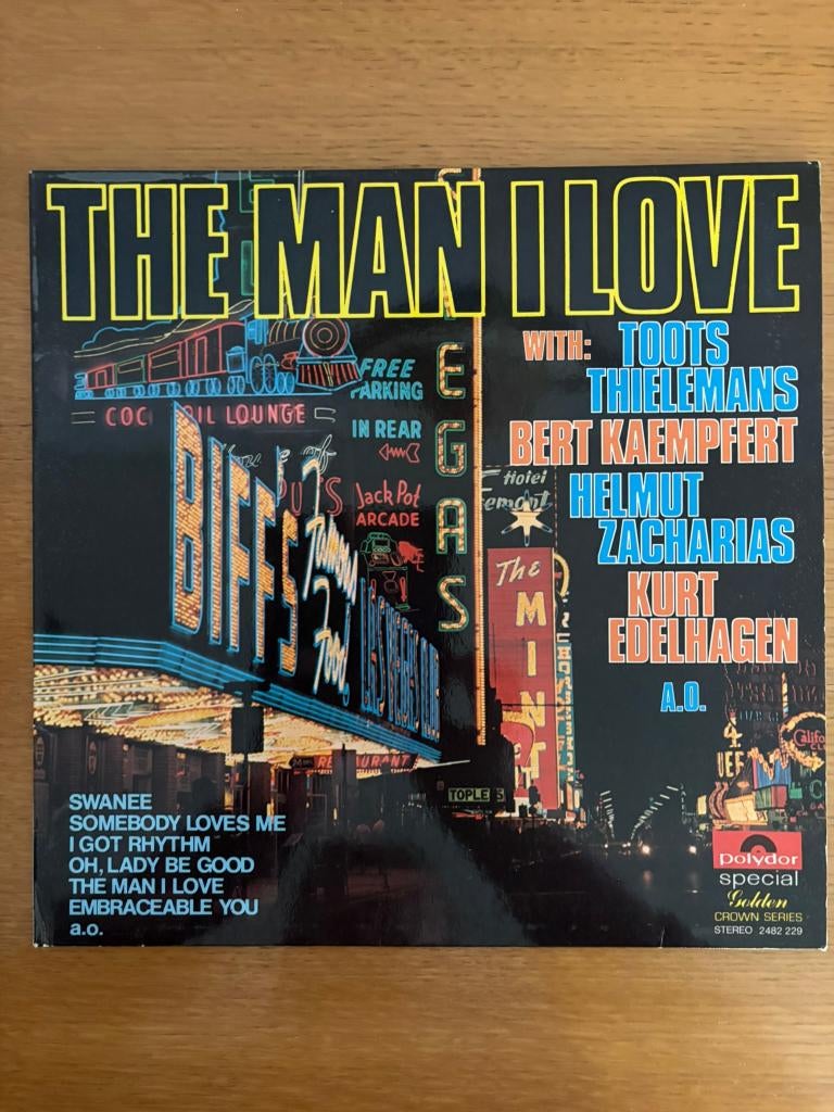 LP – The Man I Love (Polydor Special Golden Crown Series), Enlèvement, Utilisé, 12 pouces