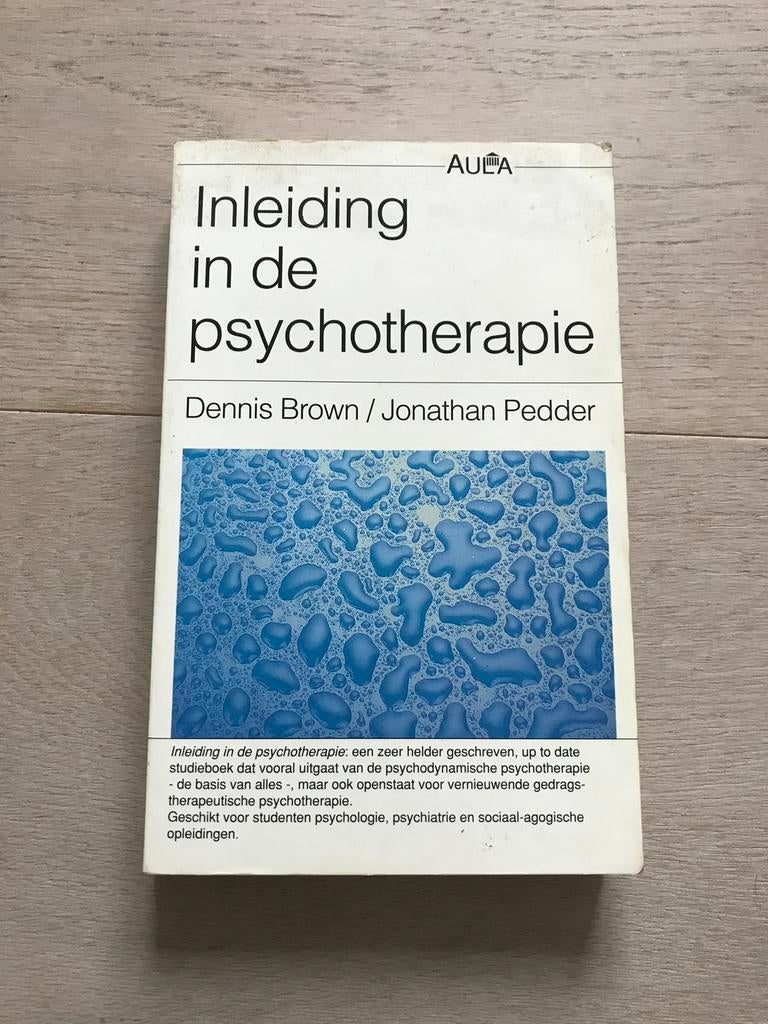 Inleiding in de psychotherapie, Boeken, Ophalen of Verzenden, Zo goed als nieuw