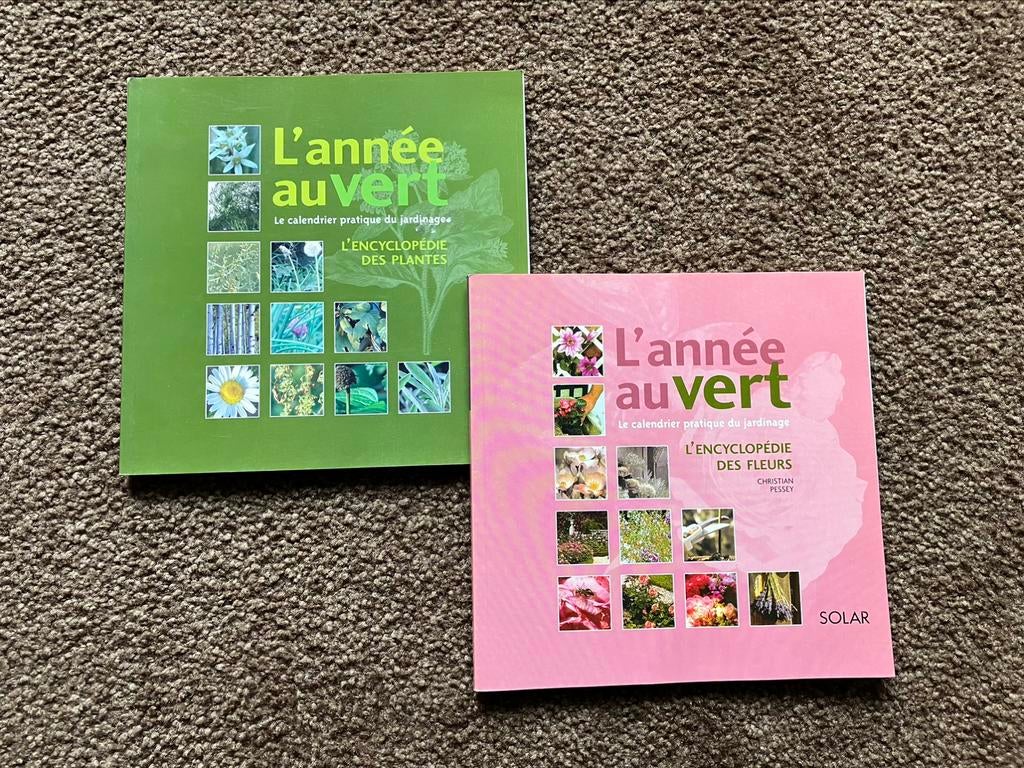 L’année au vert encyclopédie des plantes et des fleurs, Boeken
