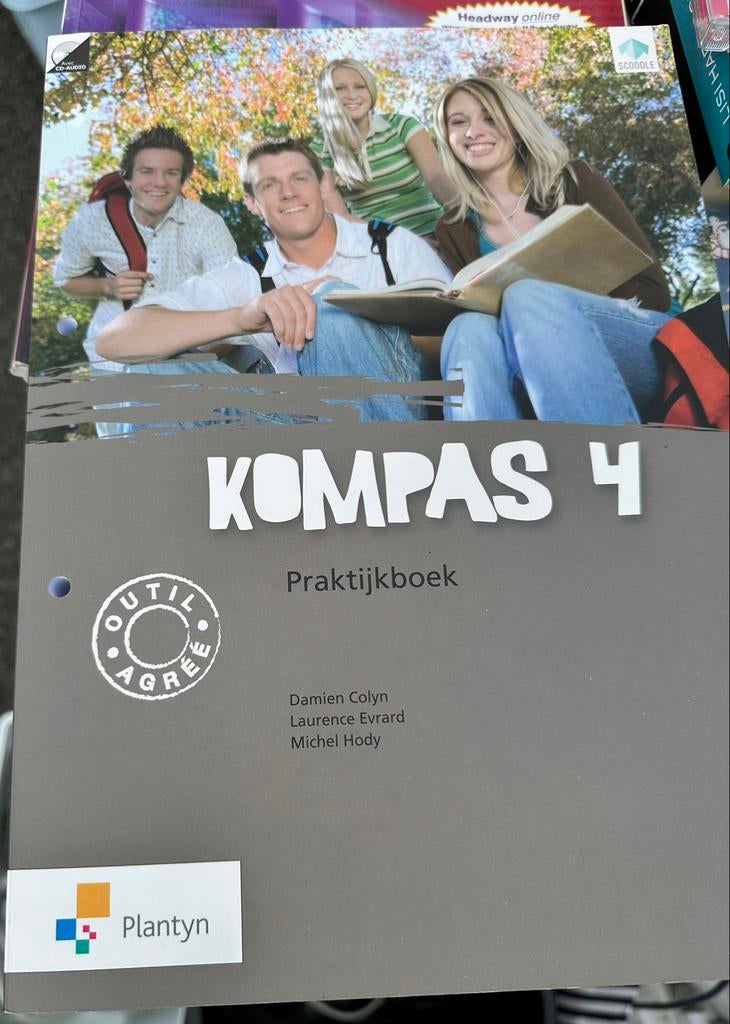 Kompas 4 praktijkboek + 2 cd audio, Boeken, Nieuw, Nederlands
