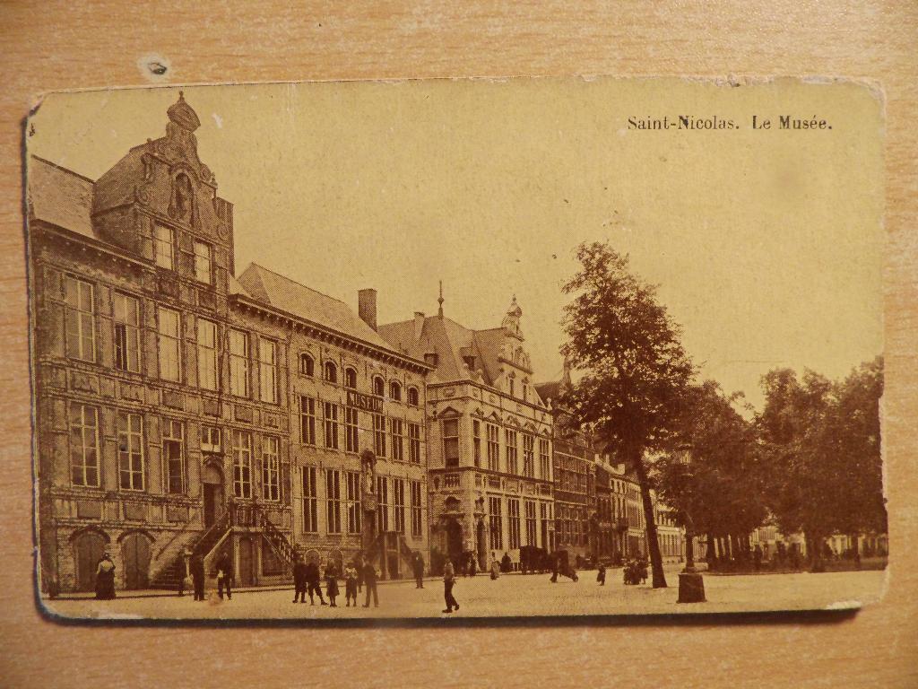 postkaart Sint-Niklaas, Enlèvement ou Envoi, Avant 1920, Affranchie, Flandre Orientale