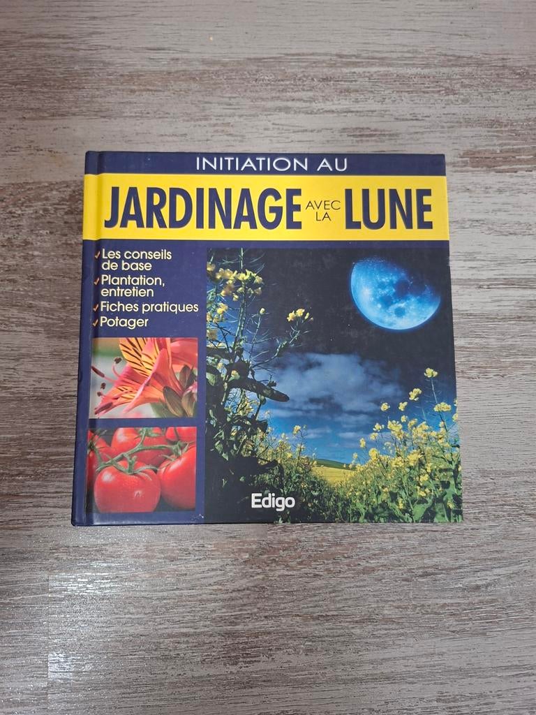 Livre jardinage avec la lune