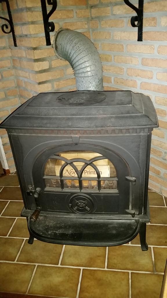 Poêle à bois, Enlèvement, Utilisé, Bois, Autoportant