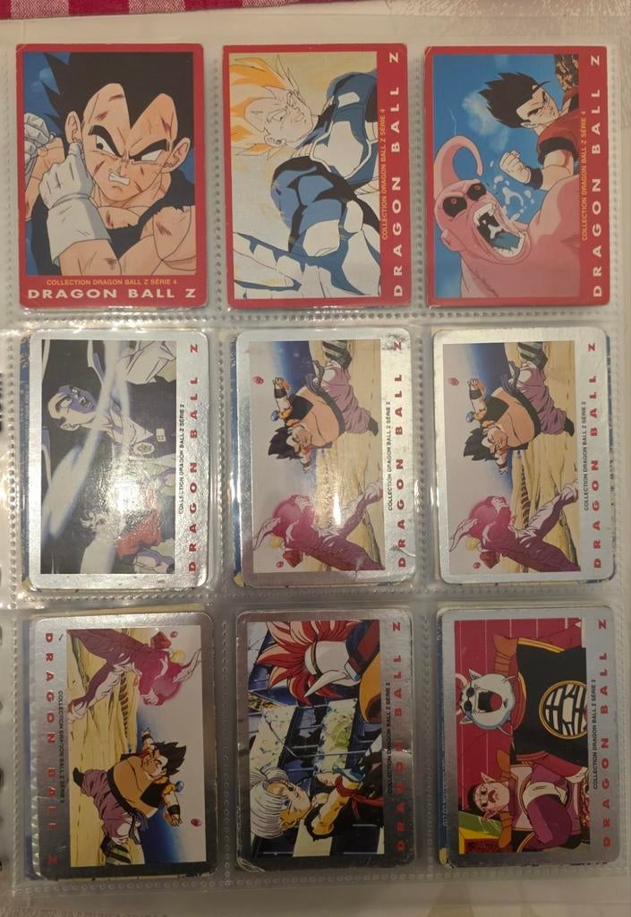 Lot de 182 Cartes Dragon Ball Z/GT (Fr/Jap) 1990", Hobby & Loisirs créatifs, Autocollants & Images, Utilisé, Envoi