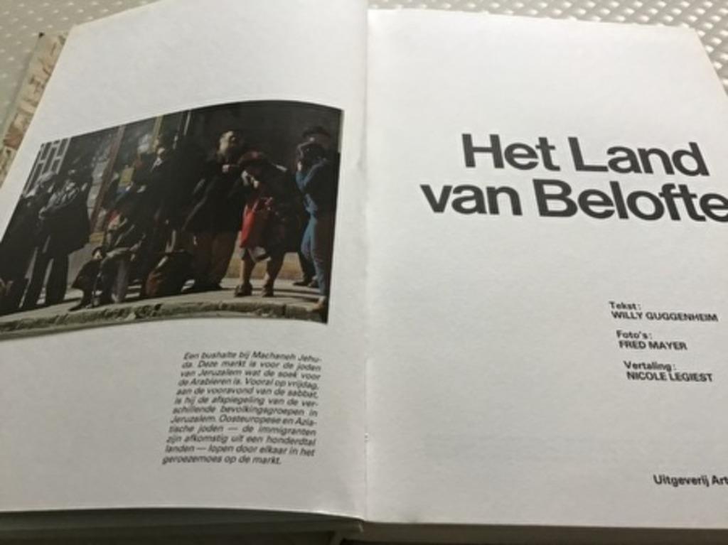 Livre Le pays des promesses, Israël, la Jordanie, la Bible,, Guide ou Livre de voyage, Enlèvement ou Envoi, Diverse auteurs, Comme neuf