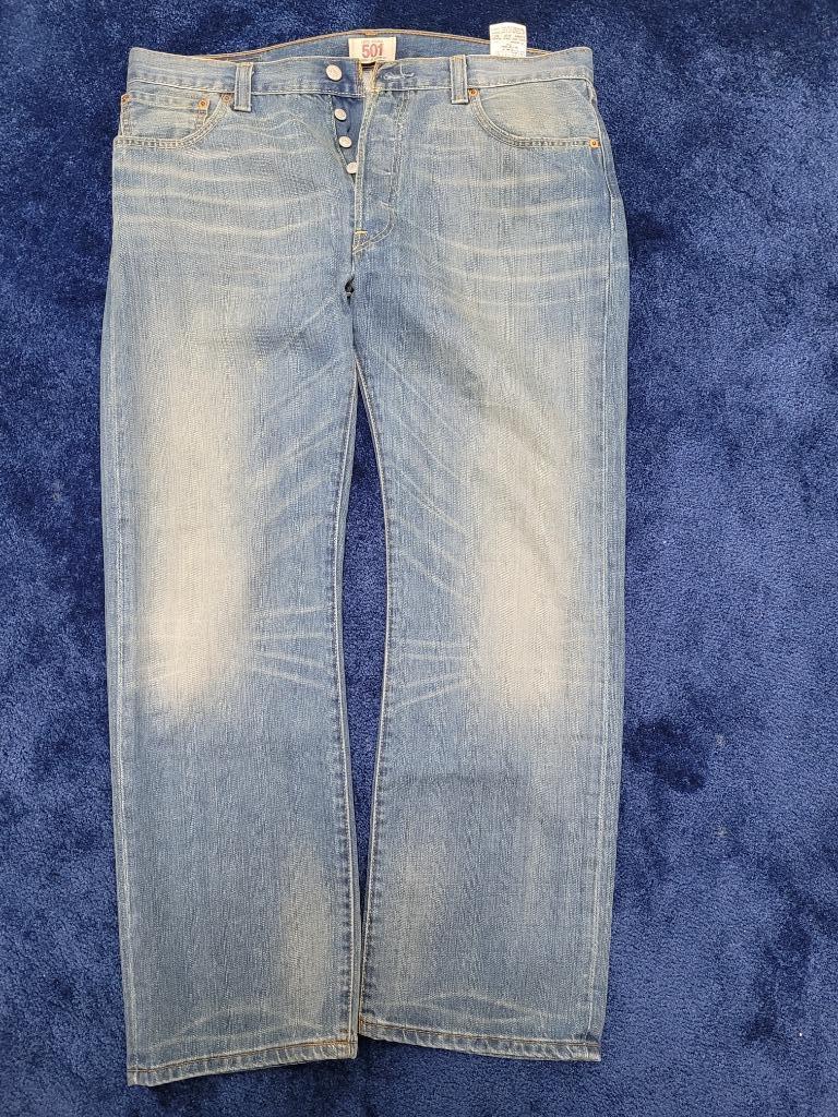 Levi 501 Jeans, Kleding | Heren, W36 - W38 (confectie 52/54), Blauw, Ophalen of Verzenden, Zo goed als nieuw
