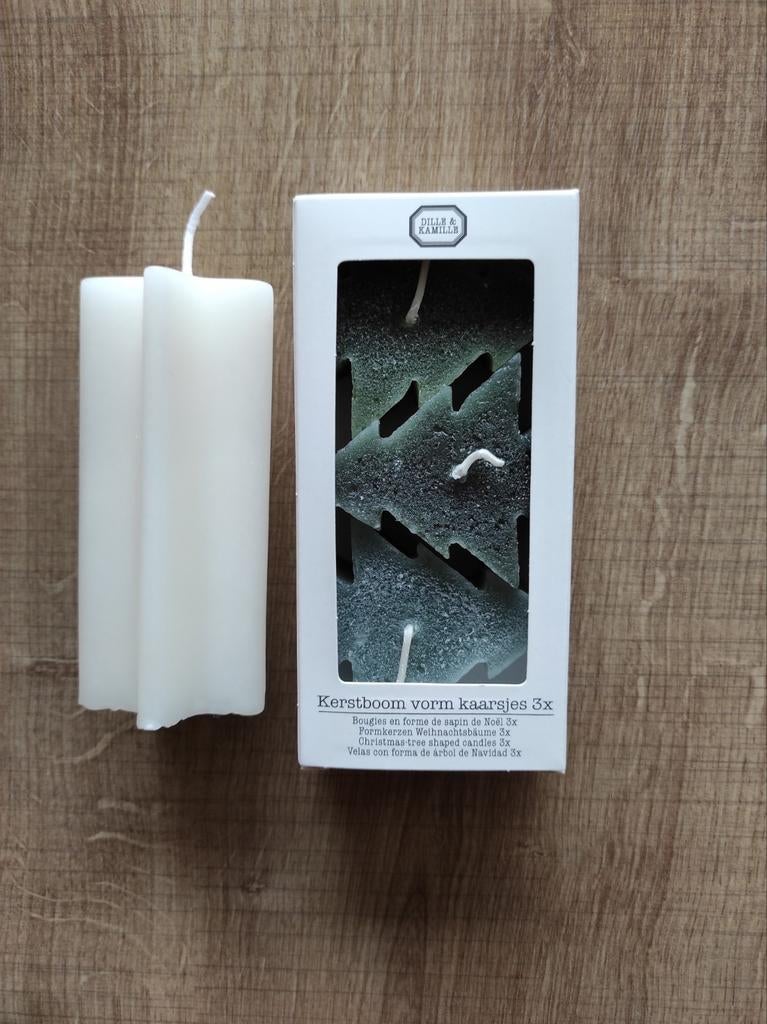 Kerst kaarsen Dille en Kamille, Ophalen of Verzenden, Nieuw