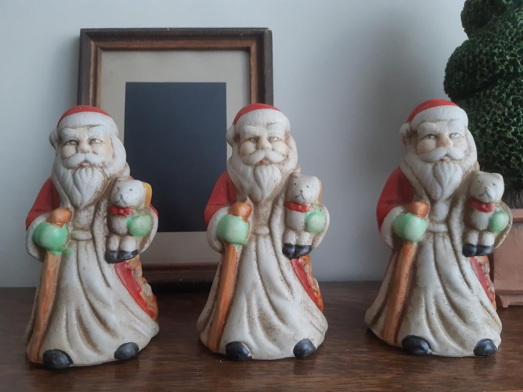 3 kerstmannetjes , kerstman 🌲🎄🎅, Diversen, Ophalen of Verzenden, Zo goed als nieuw