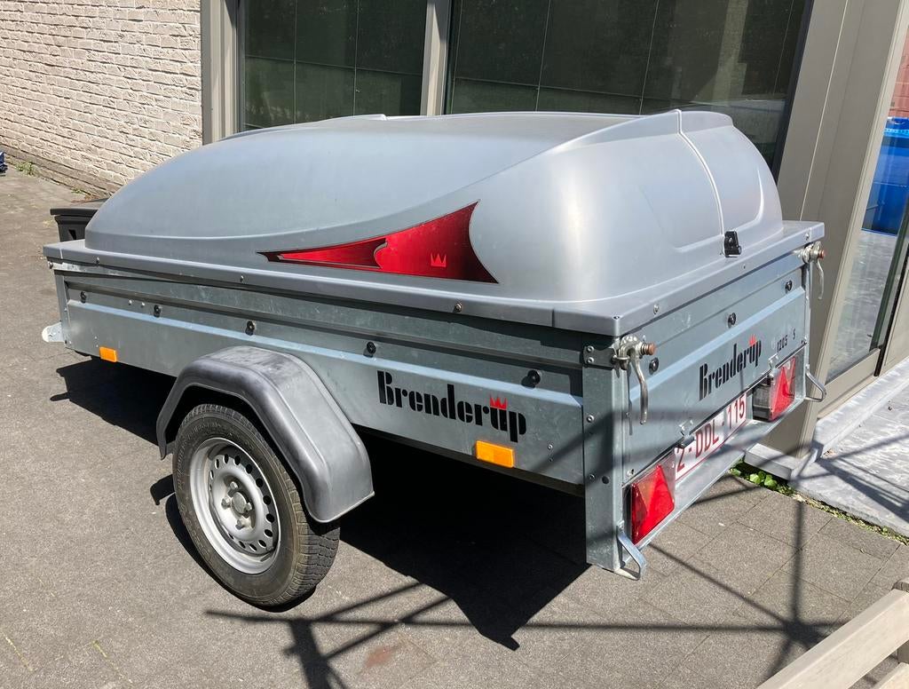 Aanhangwagen tot 750 kg TE HUUR, Ophalen