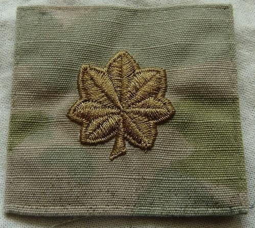 Breast Rank Insignia, Desert Camo, Major, US Army, 1990s.(1), Ophalen of Verzenden, Landmacht, Overige typen