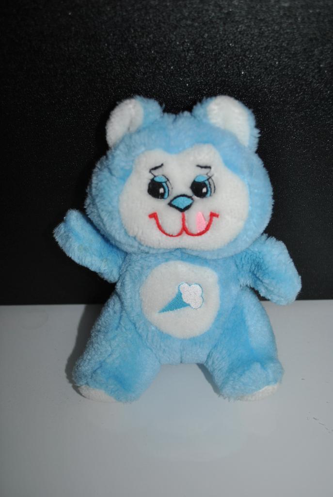 Peluche Bisounours Cornet glace H : 19 cm Bon état, Envoi, Utilisé