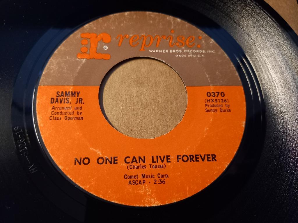 Sammy Davis, Jr. –No One Can Live Forever / Unforgettable '7, Ophalen of Verzenden, Gebruikt, Pop