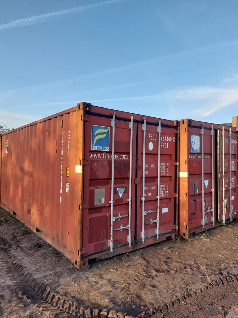 Zeecontainer 20ft gratis geleverd, Ophalen
