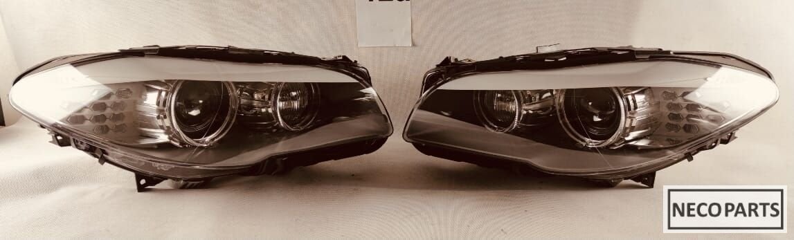 BMW F10 F11 XENON KOPLAMP KOPLAMPEN ORIGINEEL COMPLEET, Auto-onderdelen, Gebruikt, -, -, Ophalen of Verzenden