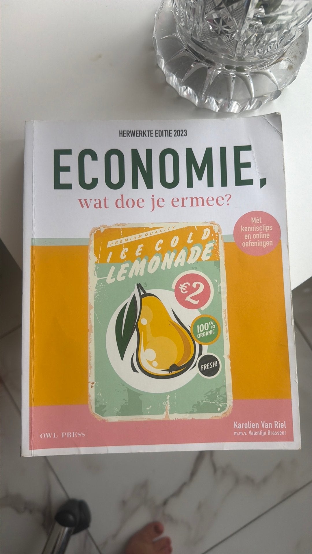 Karolien van Riel - Economie, wat doe je ermee?, Boeken, Ophalen, Karolien van Riel; Valentijn Brasseur