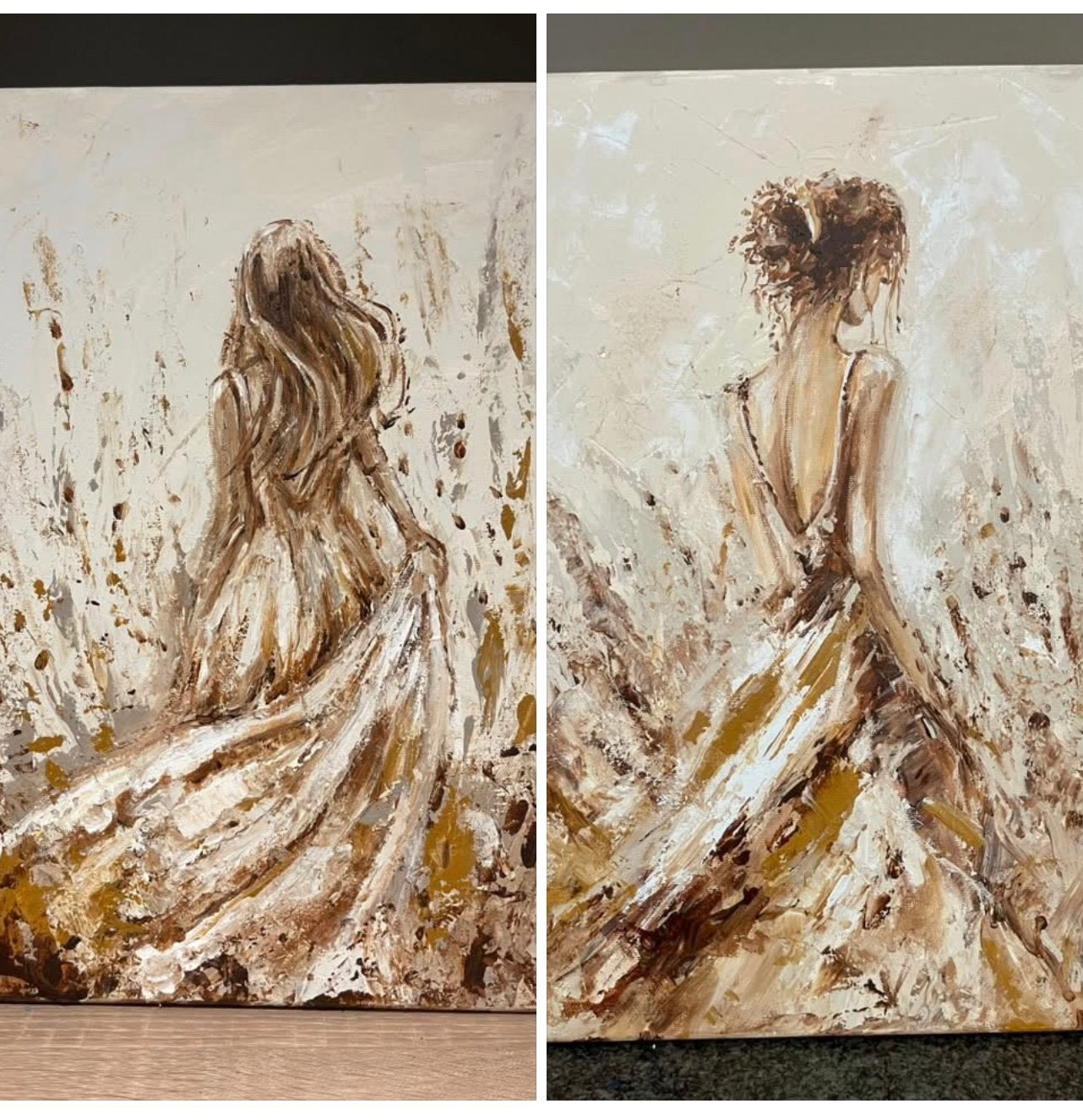 Peintures modernes originales - Mk Art, Enlèvement ou Envoi