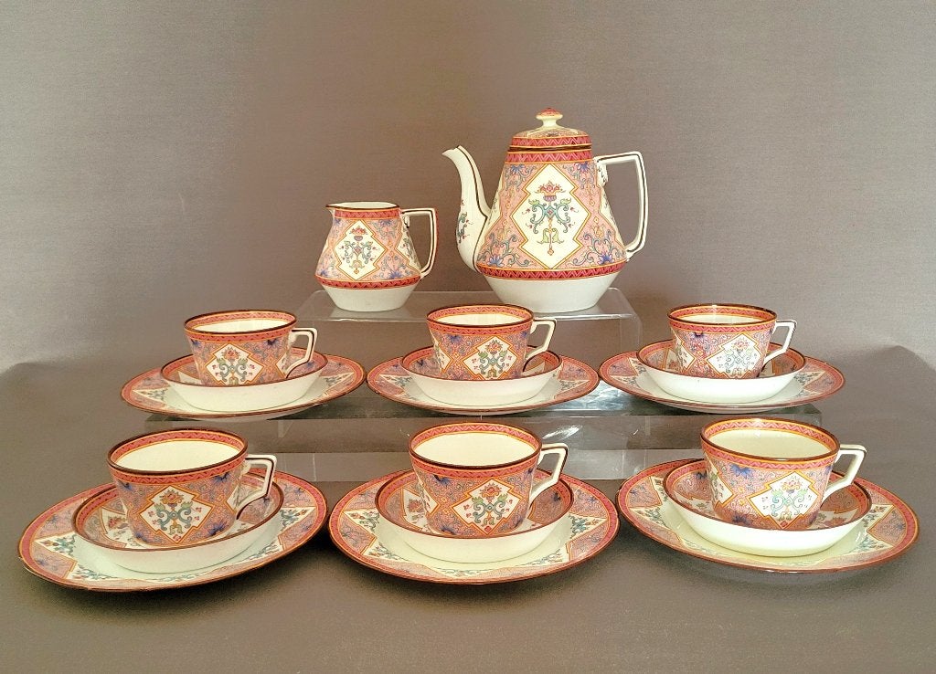 💕Sarreguemines MINTON Service en Parfait état - Décor 787, Antiquités & Art, Enlèvement ou Envoi