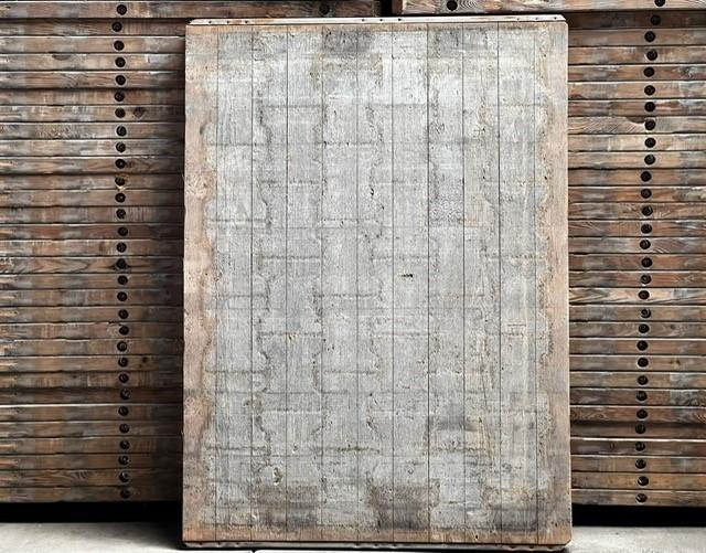 steenschotten, houten vloer, terras uit steenschotten, Doe-het-zelf en Bouw, Hout en Planken, Gebruikt, Ophalen of Verzenden