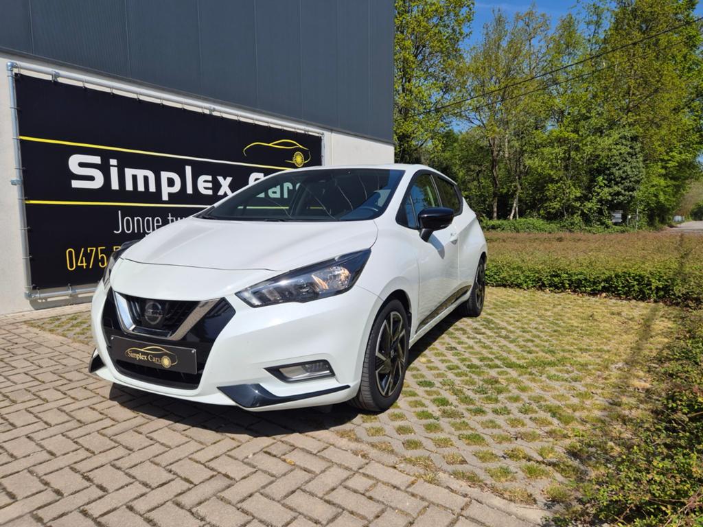 NISSAN MICRA 0.9 I-GT  N- DESIGN...nieuw binnengekomen!!, Voorwielaandrijving, Stof, Euro 6, Wit
