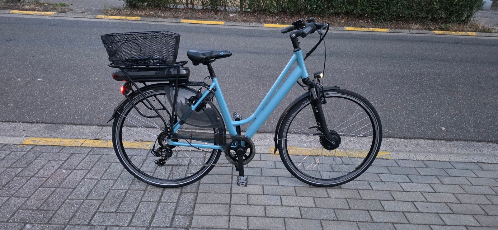 Elektrische fiets Minerva, Ophalen