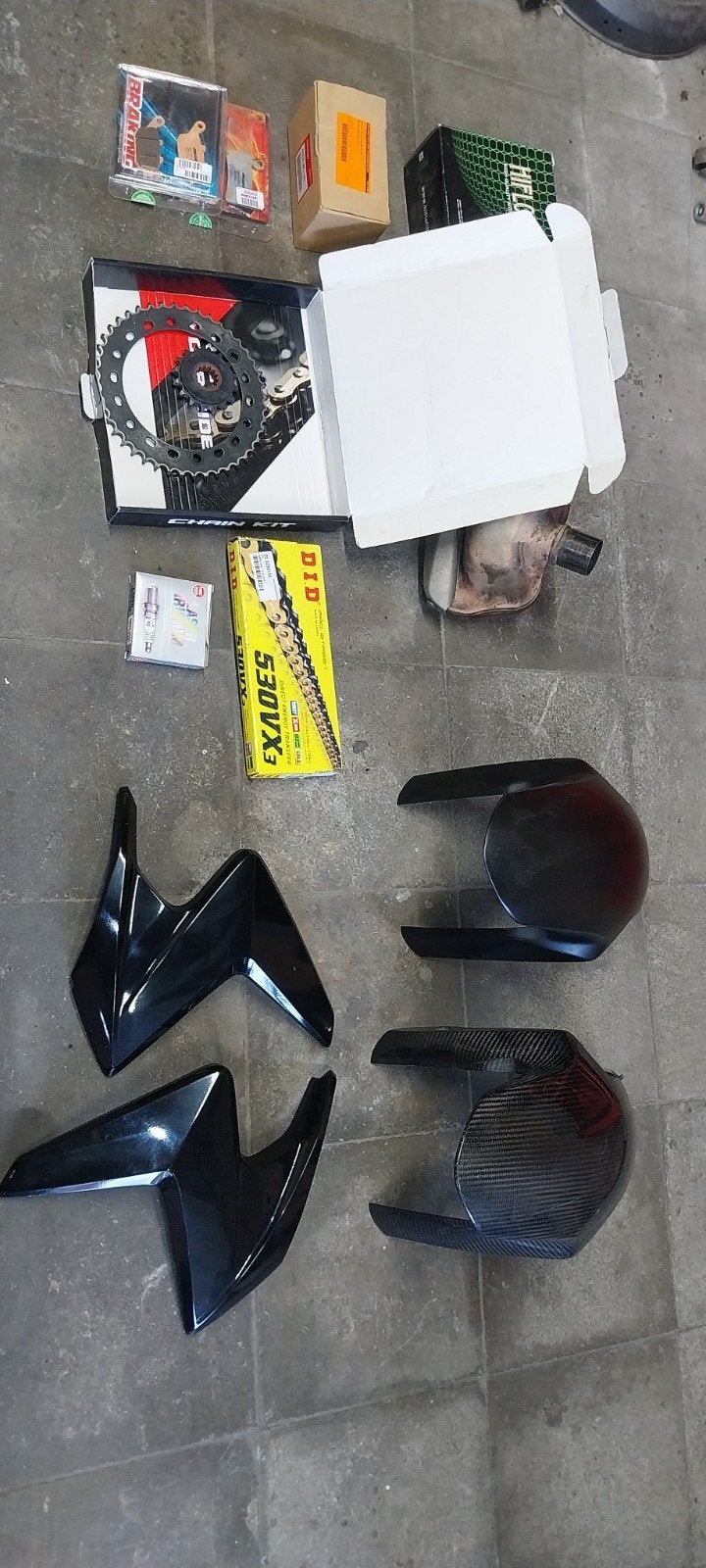 Allerlei onderdelen honda cb1000r, r6,cbr 954rr, Motoren, Ophalen