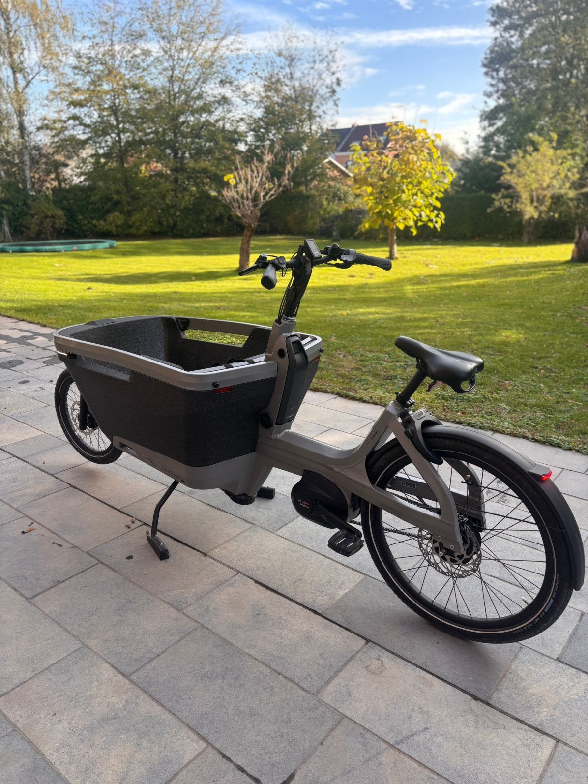 bakfiets  lovens explorer 85, Fietsen en Brommers, Elektrisch, Zo goed als nieuw, 2 kinderen, Schijfrem