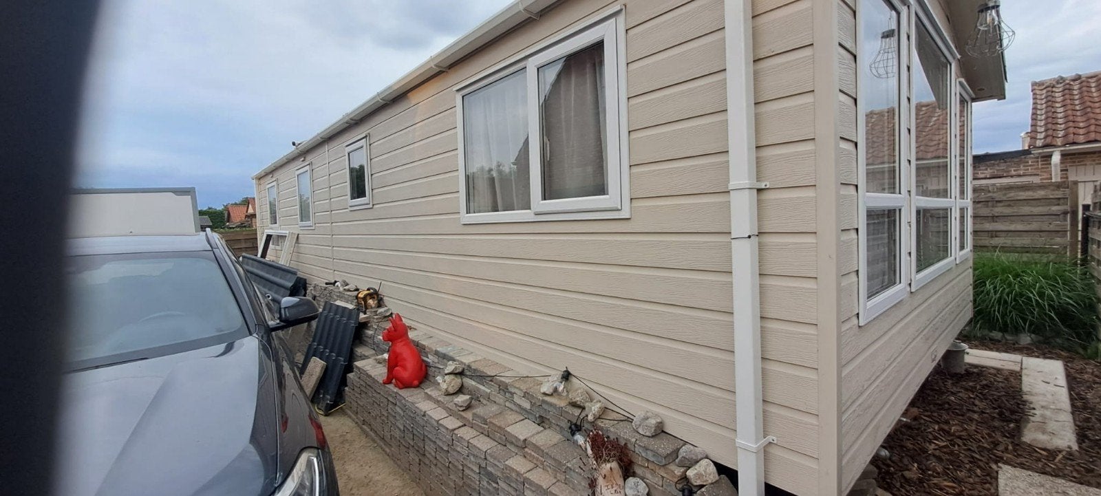 Stacaravan, Immo, 35 tot 50 m², Provincie Oost-Vlaanderen