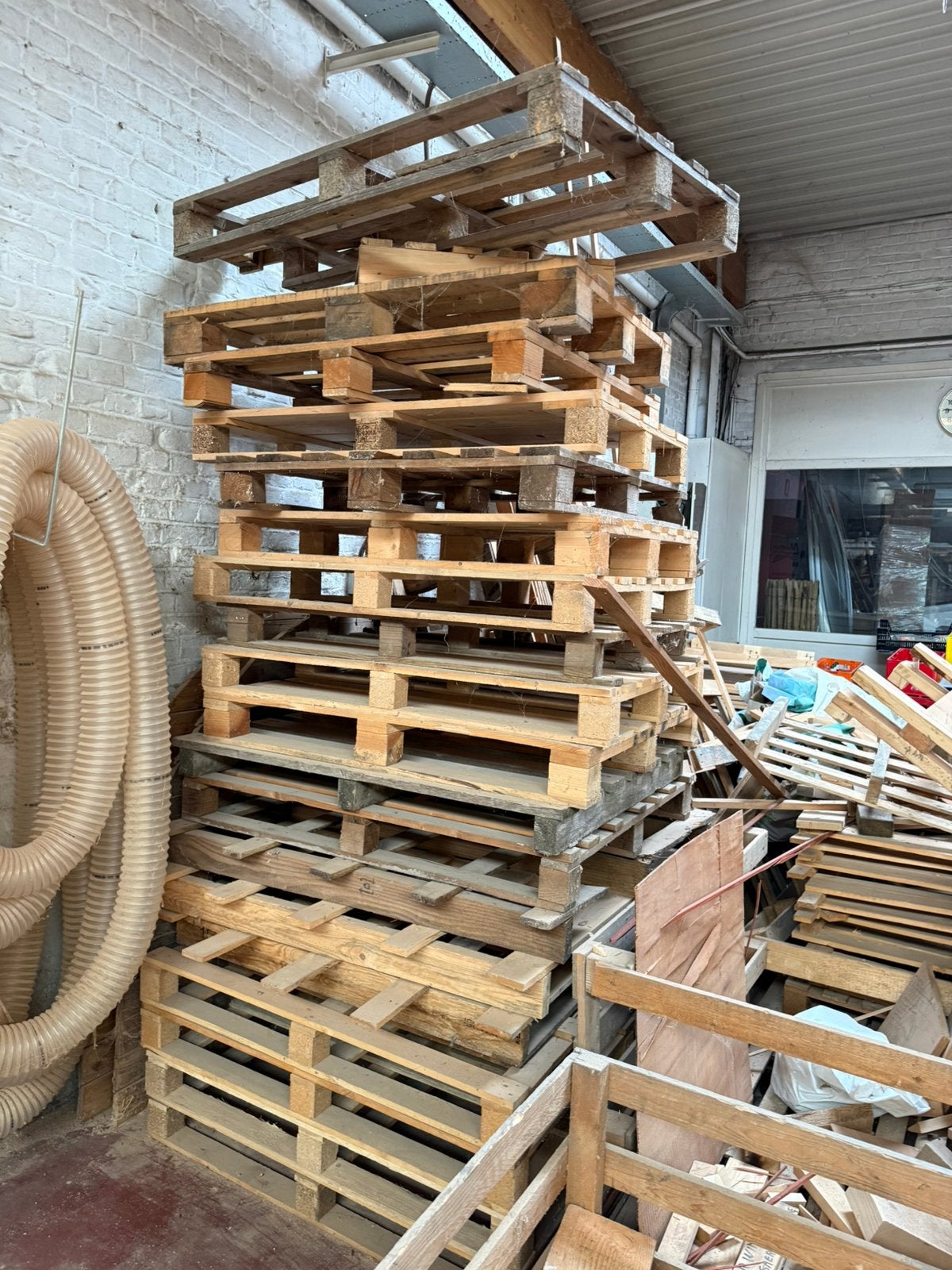 Gratis brandhout pallets, Doe-het-zelf en Bouw, Ophalen, Zo goed als nieuw