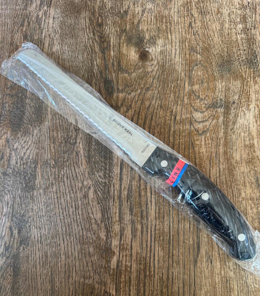 Broodmes Brüder Wahl 18/10 inoxydable, Ophalen, Nieuw, Los bestek, Inox of Chroom
