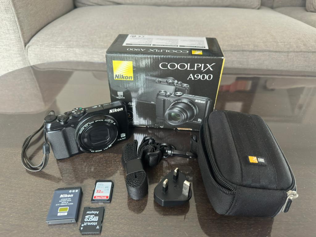 Nikon Coolpix A900, Audio, Tv en Foto, Fotocamera's Digitaal, Ophalen, Nikon