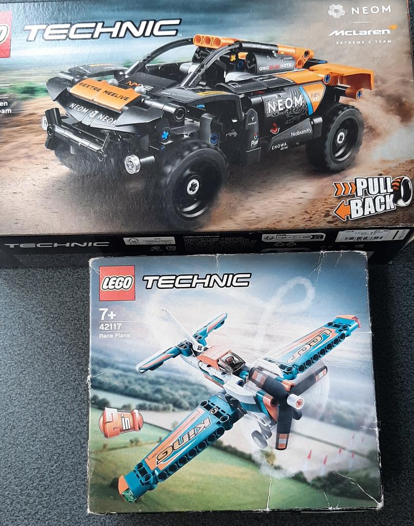 Lego technic Nr 42166 en nr 42117, Gebruikt, Lego, Ophalen of Verzenden, Technic