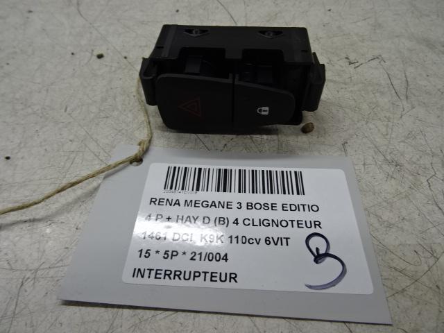 COMMUTATEUR Renault Megane III Berline (BZ), Utilisé, Renault