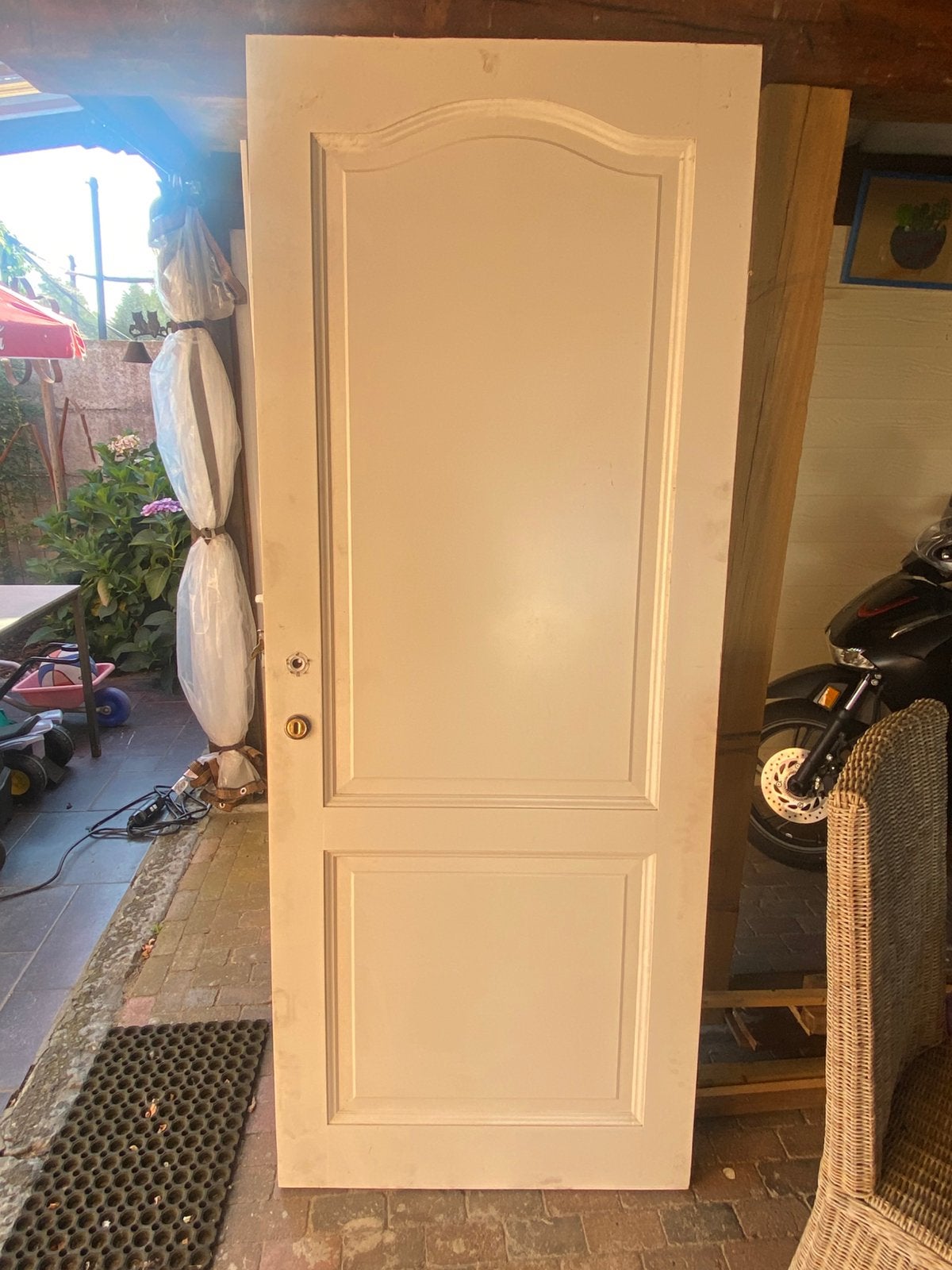 Eiken deuren, Doe-het-zelf en Bouw, Ophalen, Gebruikt, 80 tot 100 cm, Binnendeur