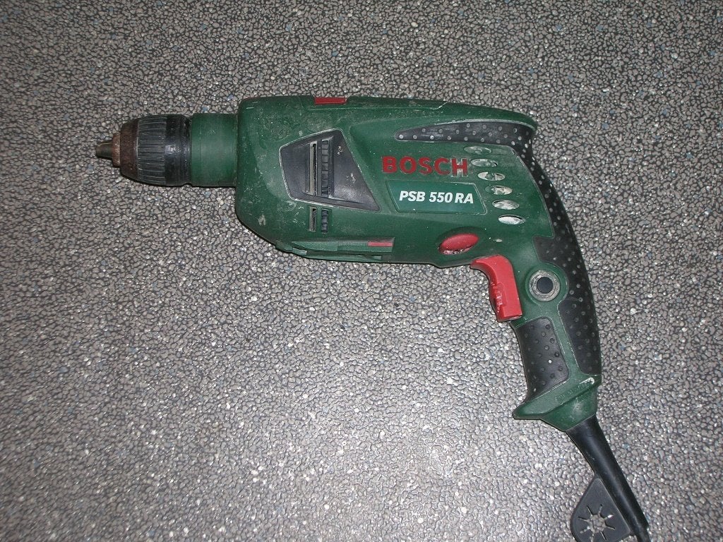 Bosch PSB 550 RA, Bricolage & Construction, Enlèvement, Perceuse, Mécanisme de percussion