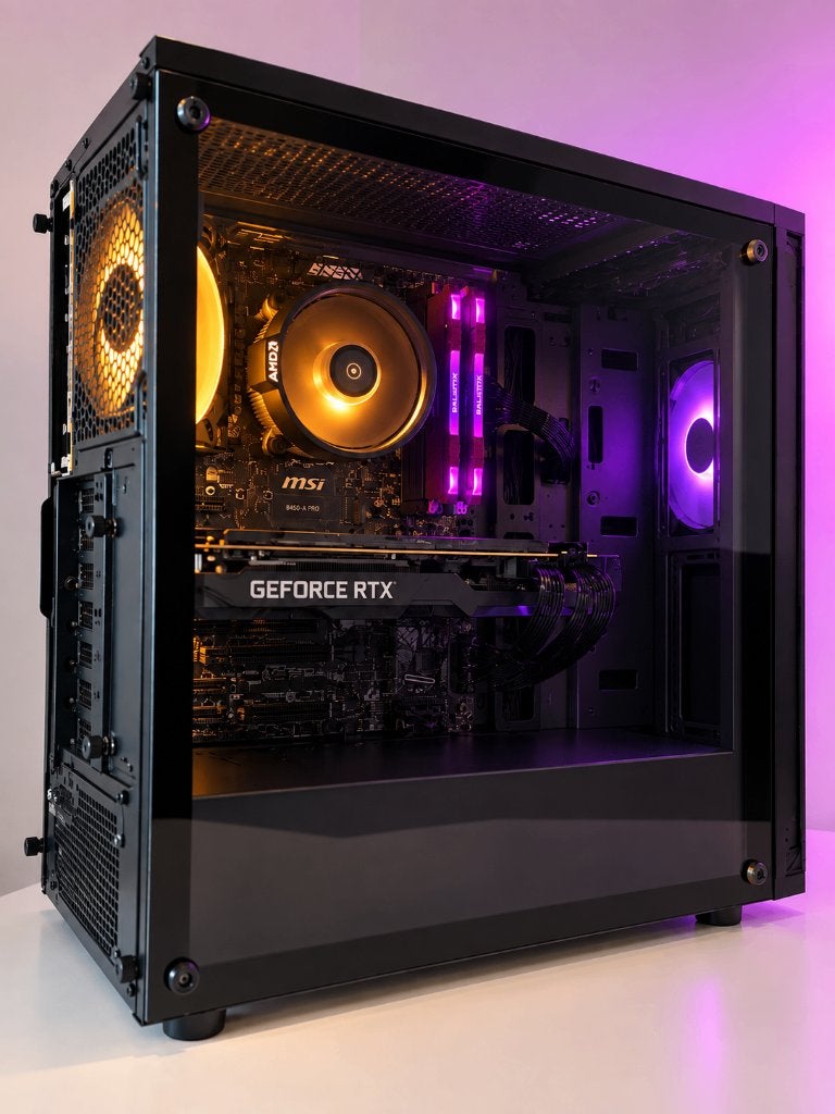 Gaming pc AMD Ryzen 5 + RTX 2060, Ophalen, Gebruikt, Custom Gaming Pc, AMD Ryzen 5