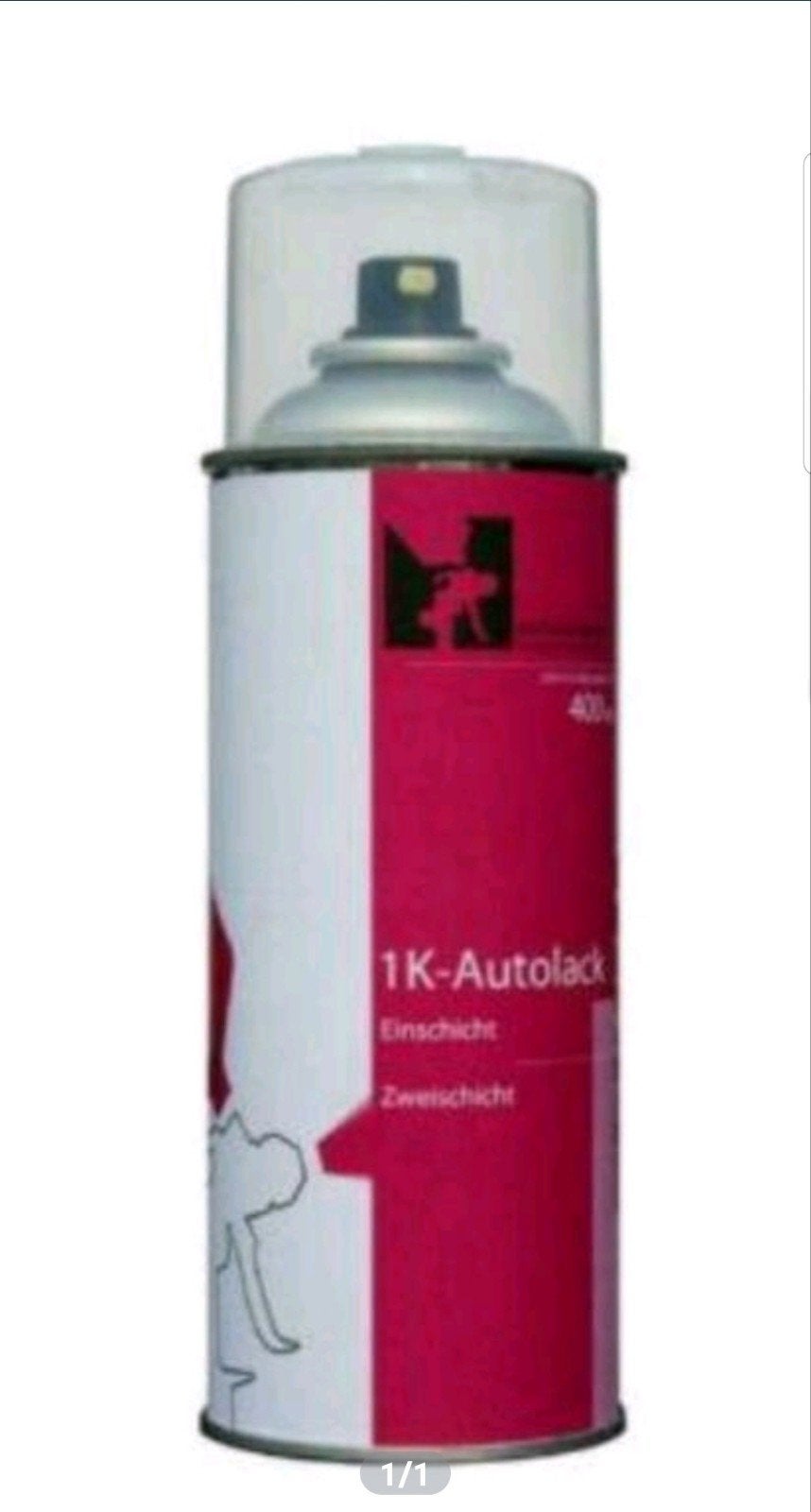 peinture en bombe Kia A1 Vanilla Shake une couche (400ml), Kia