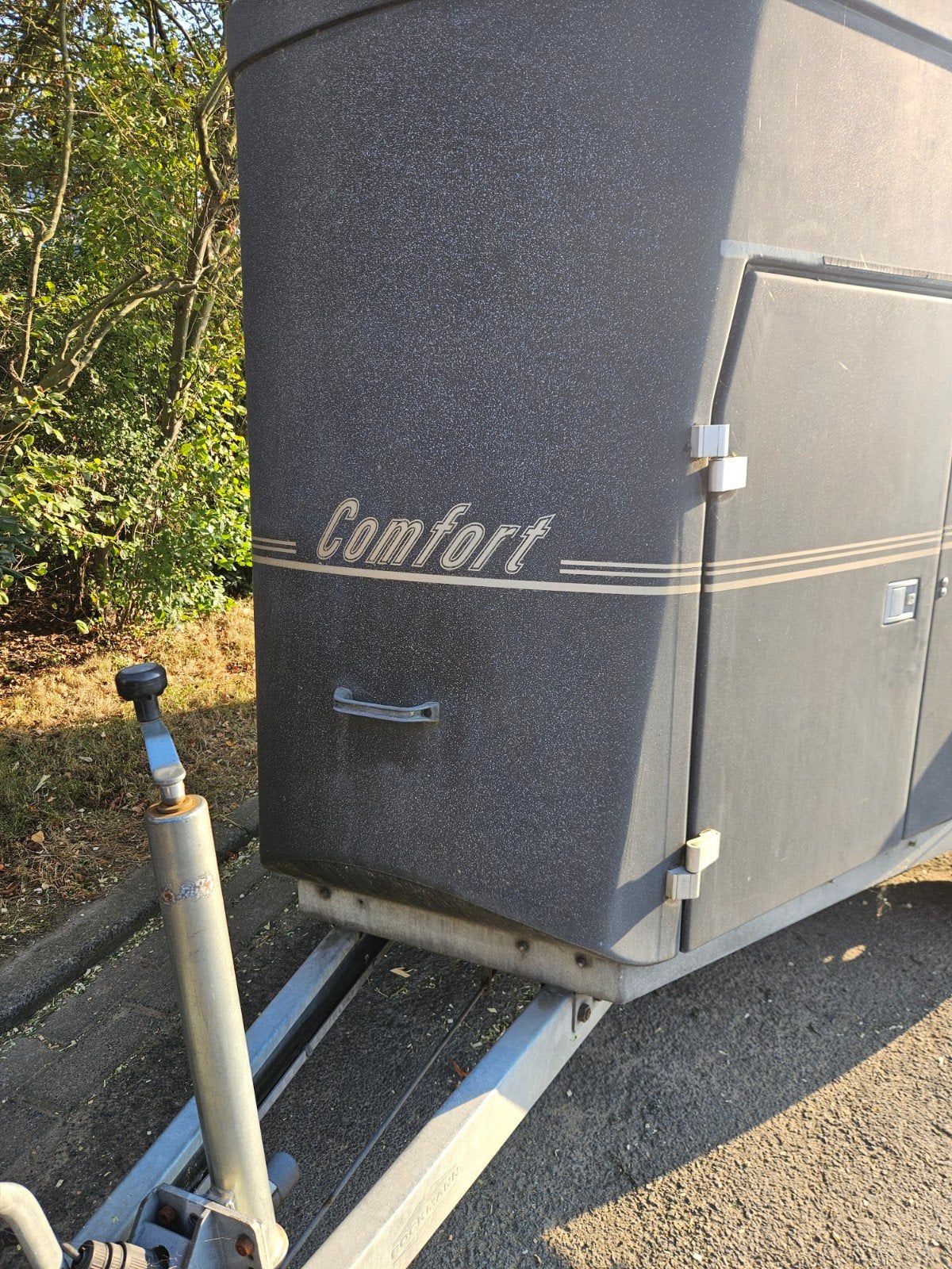 Paarden trailer, Ophalen