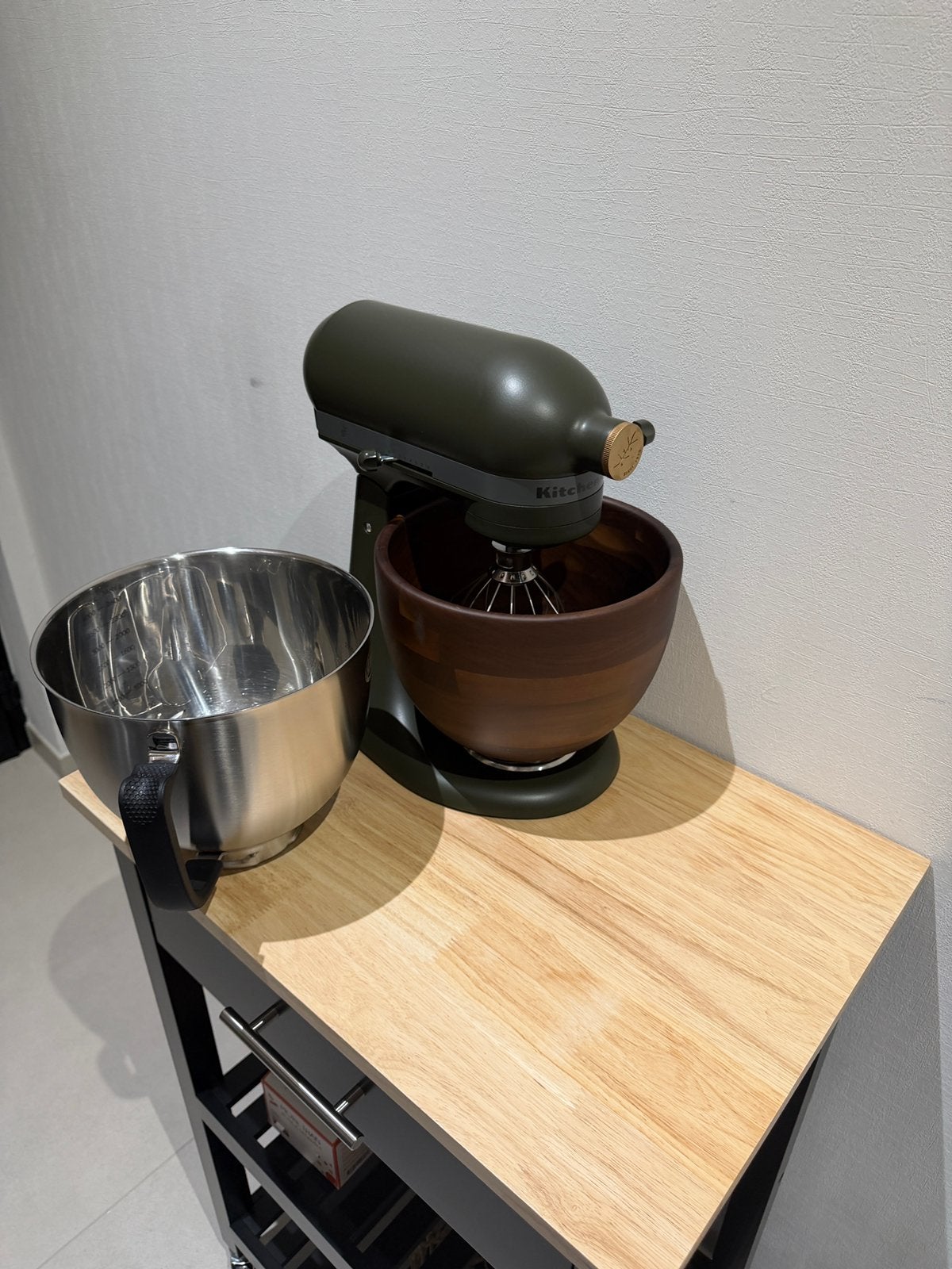 Mixeur KitchenAid Artisan avec bol en noix, Enlèvement ou Envoi, Comme neuf