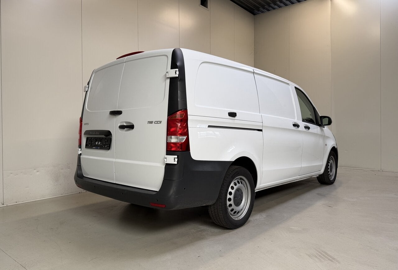 Mercedes-Benz Vito 119 CDI Autom. - 3 PL Long -  Lichte Vra, Euro 6, 0 kg, Wit, Mercedes-Benz