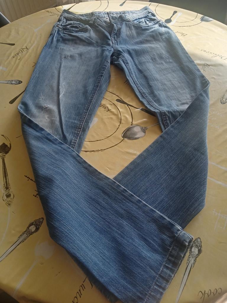 Pantalon en jean taille 36, W28 - W29 (confection 36), JBC, Enlèvement, Porté