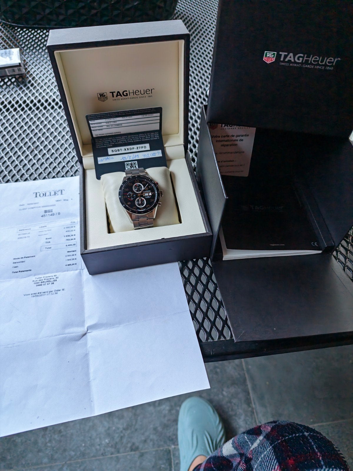 Tag Heuer calibre 16 aut, Enlèvement ou Envoi, TAG Heuer