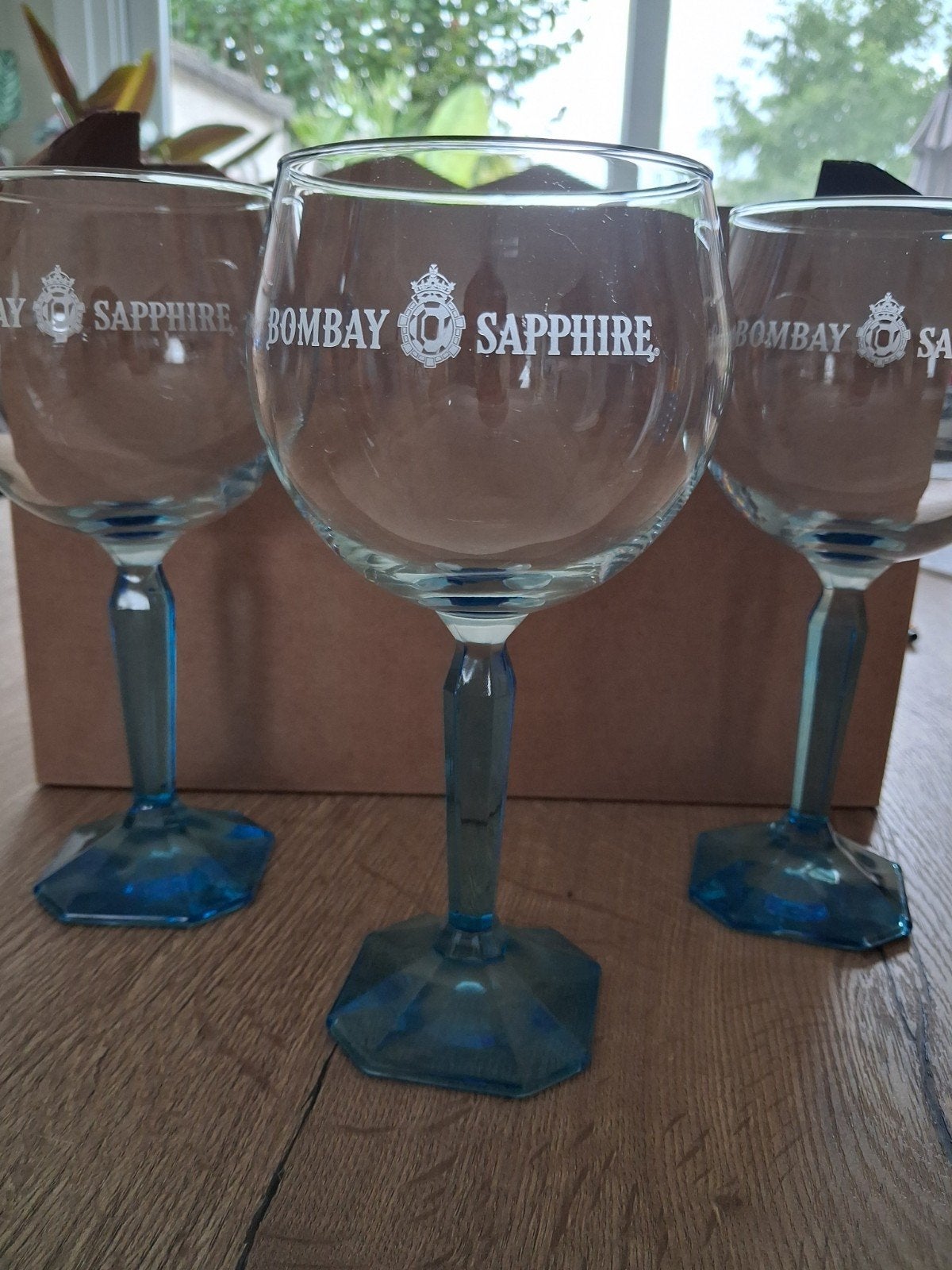 Bombay sapphire glazen, Ophalen of Verzenden
