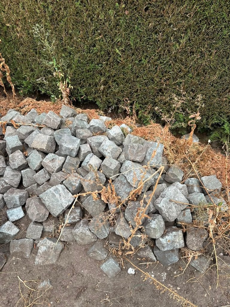 Kasseien en betonklinkers, Tuin en Terras, Ophalen