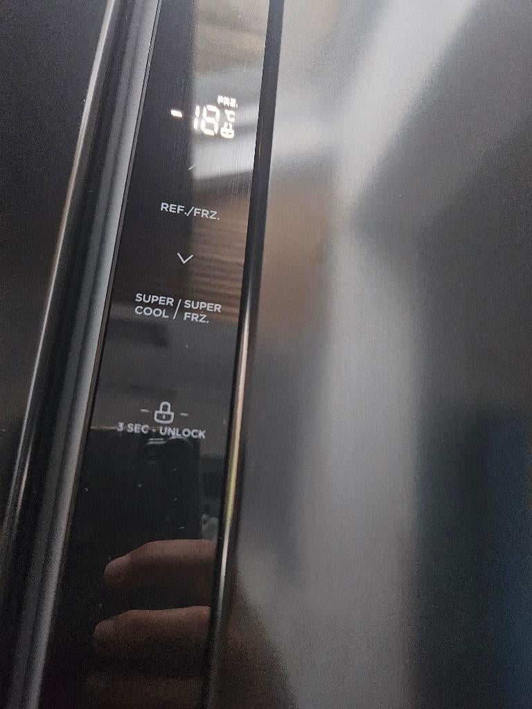 Frigo américain, 160 cm ou plus, Comme neuf, Enlèvement, 60 cm ou plus