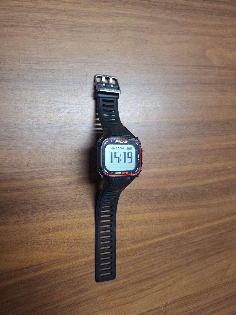 Polar ac3 gps smart watch, Zwart, Ophalen of Verzenden, Zo goed als nieuw, Polar